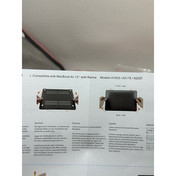 MOSISO Pink Mac Airbook Carrying Case-Hard Shell Cover-Keyboard Skin- NWOT - Picture 4 of 7